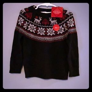 NWT Boys Charter Club Family Christmas Sweater